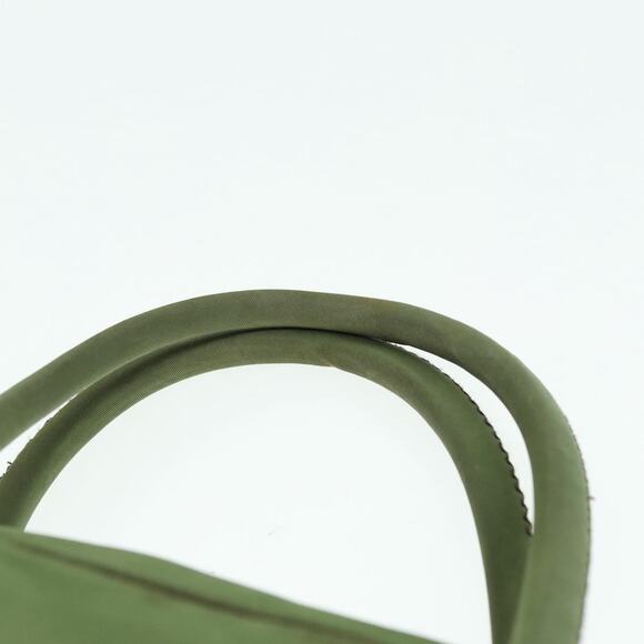 PRADA Hand Bag Nylon Khaki Silver - Picture 8 of 16